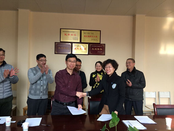 我校与通力电梯签订校企合作协议