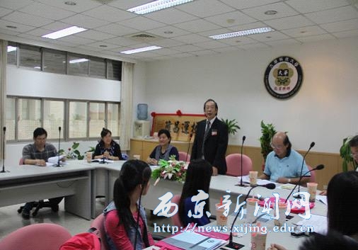 赴台游学师生抵达台湾大华科技大学