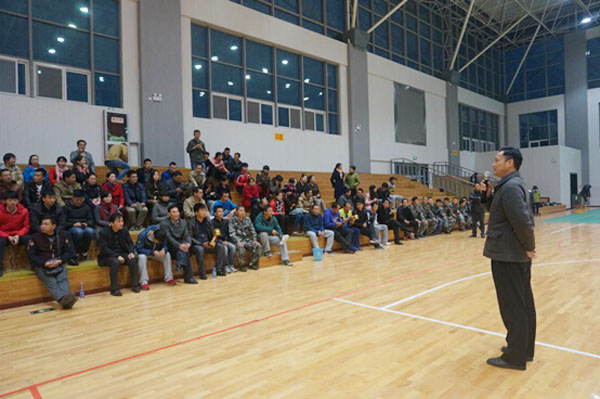 我校校庆杯教职工篮球赛圆满落幕