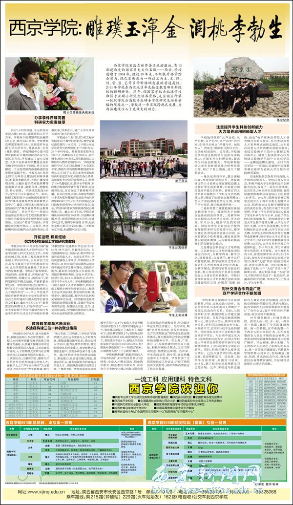 华商报名校风采展示我校人才培养