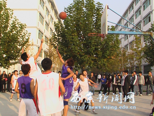 【管理科学系】举办第六届篮球联赛