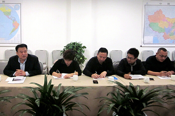 党委书记马永侠到神禾公司调研