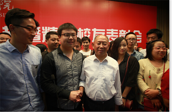 任万钧董事长与校友见面会举行