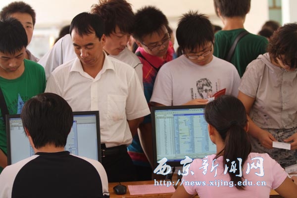 西京学院2010级新生报到工作启动