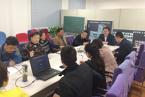 党委书记马永侠到资财中心调研