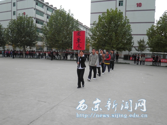 【机电工程系】篮球赛开幕式举行