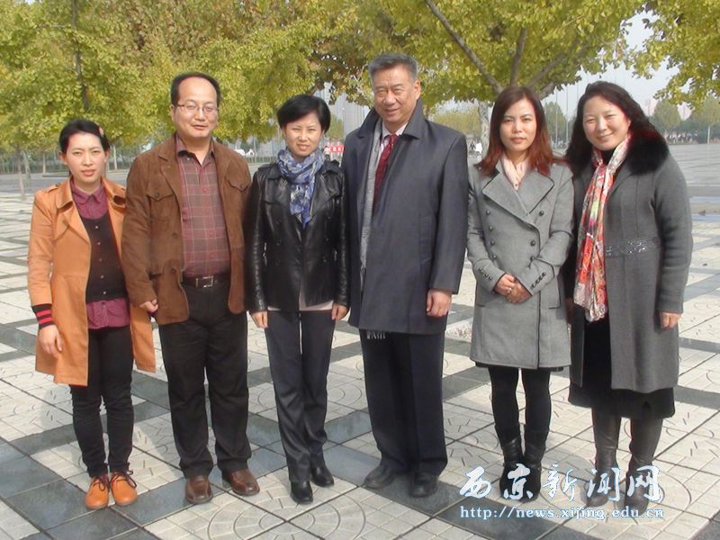 国交协会邵巍一行来我校考察