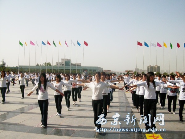 【文理学院】举办第一届广播体操比赛