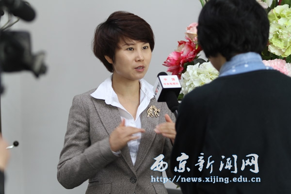 中央电视台新闻频道来我校专访