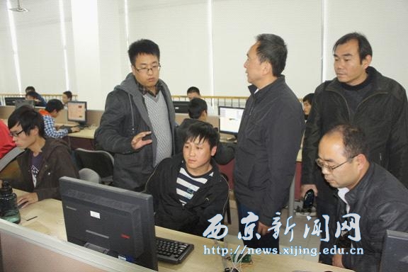 【工程技术系】领导到实习基地看望学生