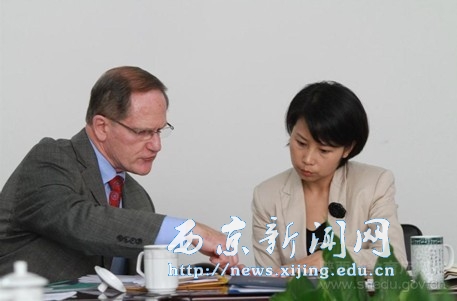 加拿大北方学院来我校访问交流