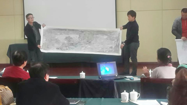 【设计艺术学院】我校教师参加历史题材创作汇看会议