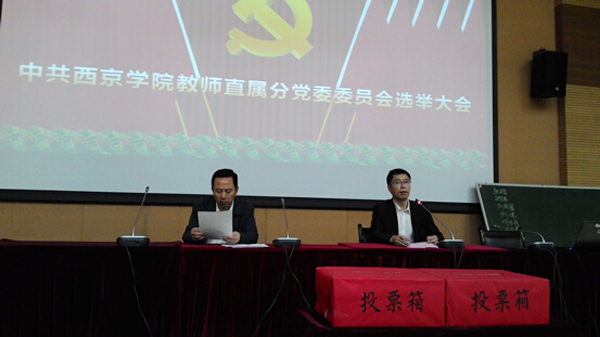 各基层党组织换届选举大会举行