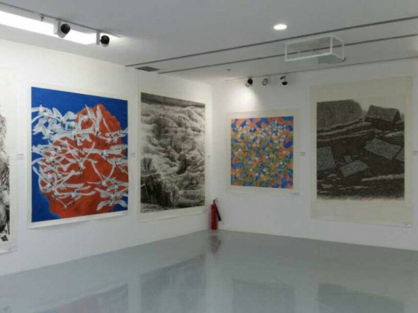 我校教师作品入选省美术作品展