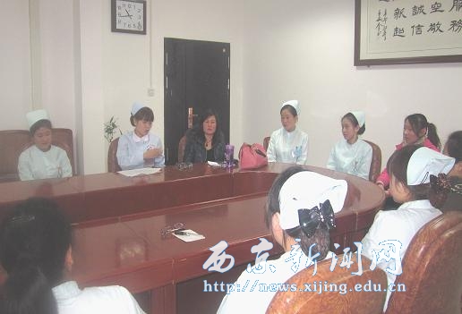 【医学护理系】辅导员看望实习学生