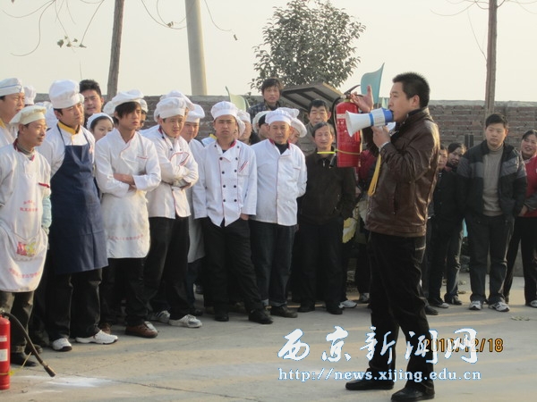 【神禾公司】饮食分公司开展冬季防火演练