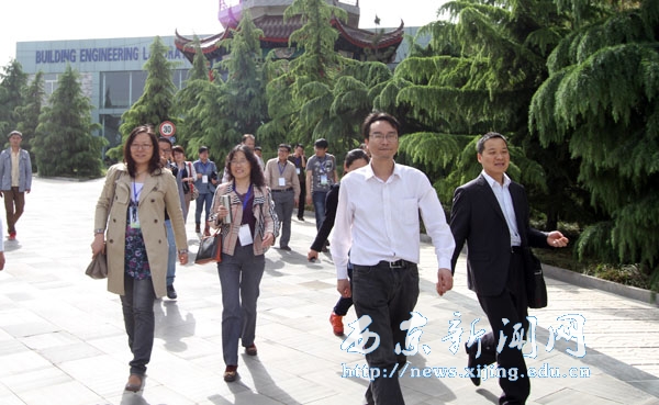媒体采风团走进西京园