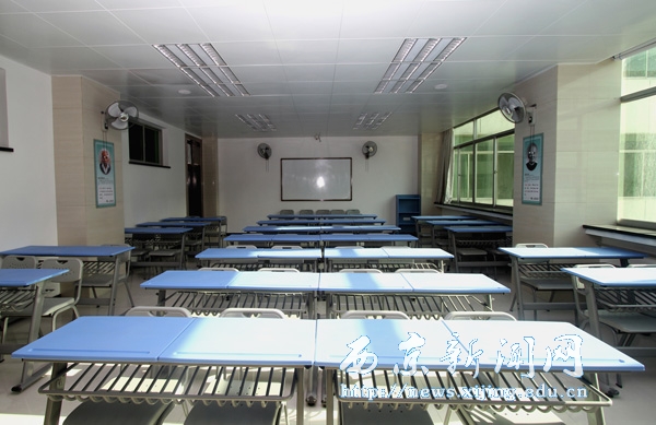 先睹为快：西京学院正在改造的数字化教室