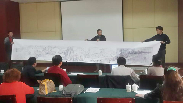 【设计艺术学院】我校教师参加历史题材创作汇看会议