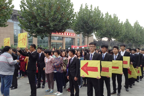我校三防三停演练预案演习圆满完成