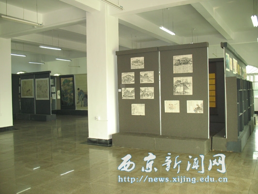 【艺术学院】美术作品展在艺舫开幕