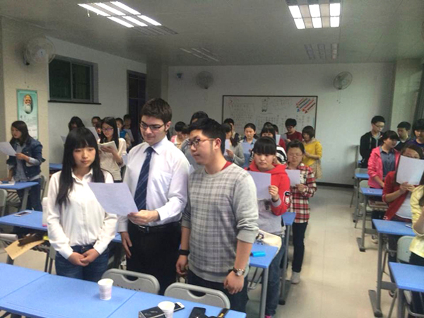 【人文科学系】圆梦英语社启动仪式举行