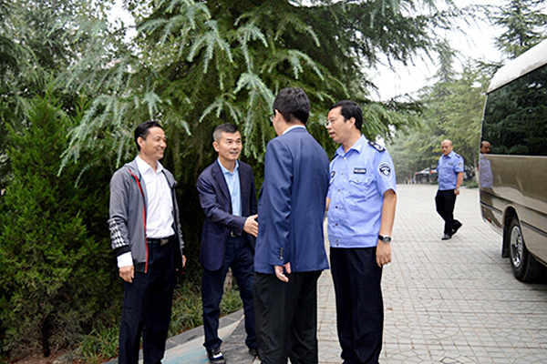 长安区副区长刘文涛调研我校锅炉脱硝工作