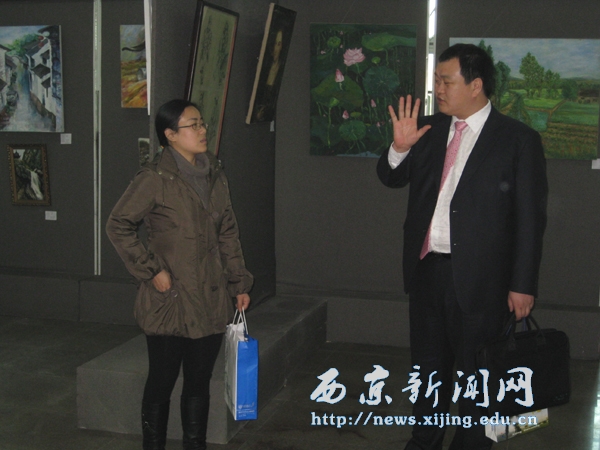 韩国新罗大学校对外协力处吴起涛副主任来校参观访问