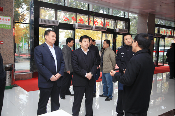 省平安校园专家组来我校复查验收