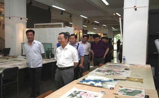 江西民办高校董事长考察团到我校参观考察