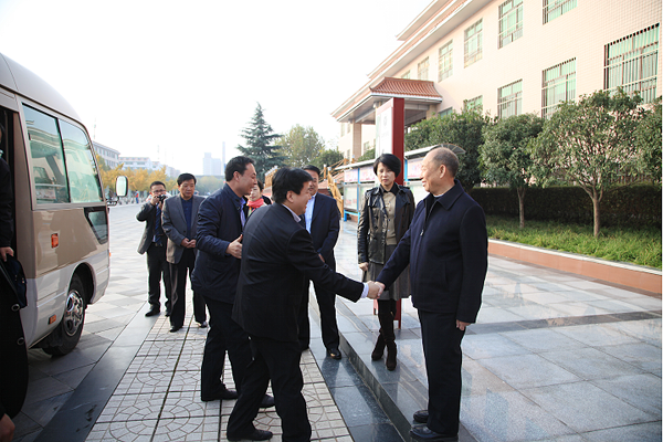 省平安校园专家组来我校复查验收