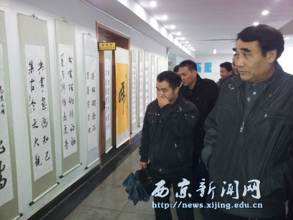 【艺术学院】吴学利同学书画展举办