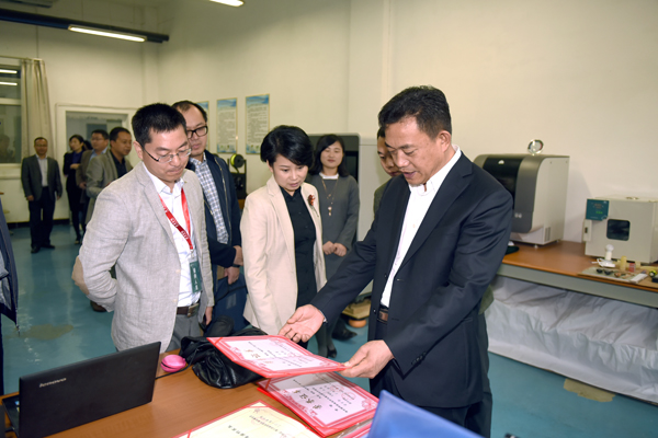 教育厅副厅长王紫贵到我校调研