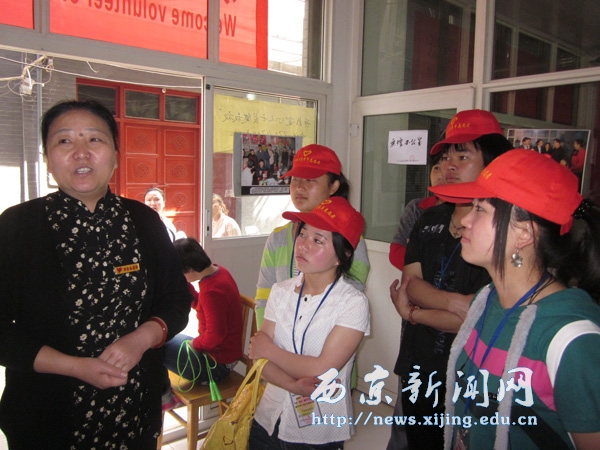 【管理科学系】志愿者走进残疾人家园献爱心