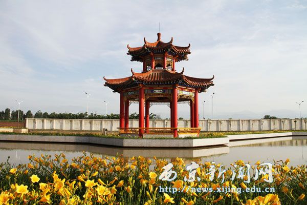 神禾黄花源 西京青湖水