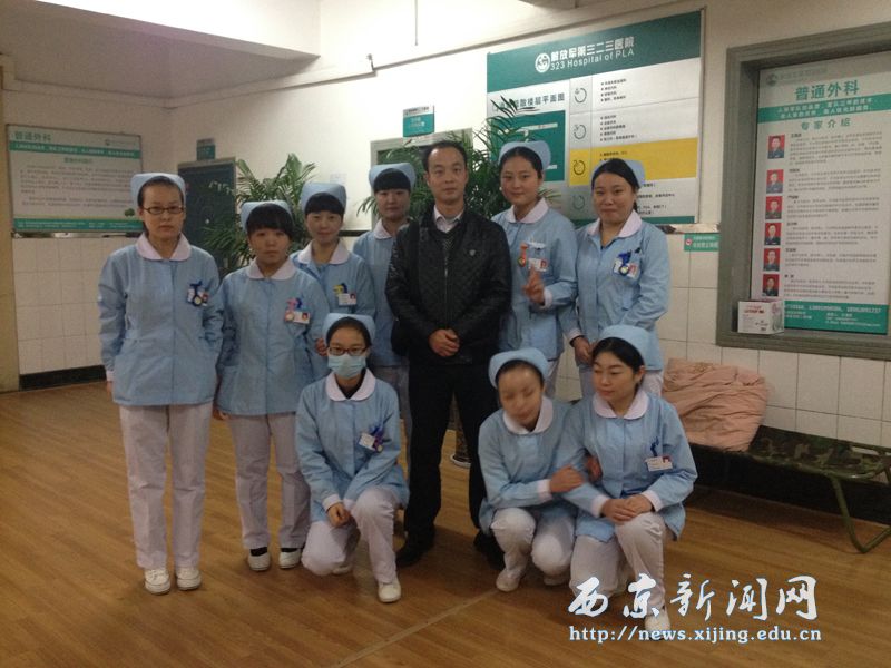 【高职一部】辅导员赴定点医院看望学生