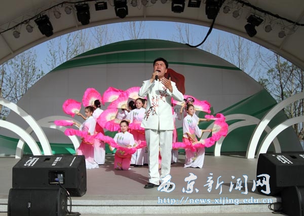 西京学子精彩节目亮相世园会