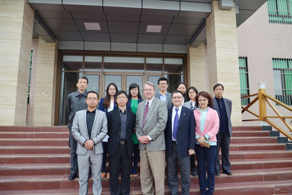 美国特莱恩大学来访我校