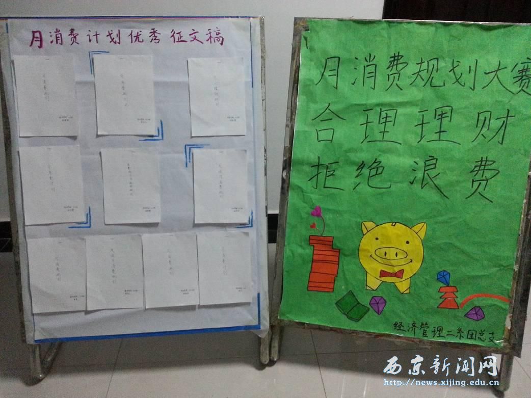 【经管二系】开展消费规划征文活动