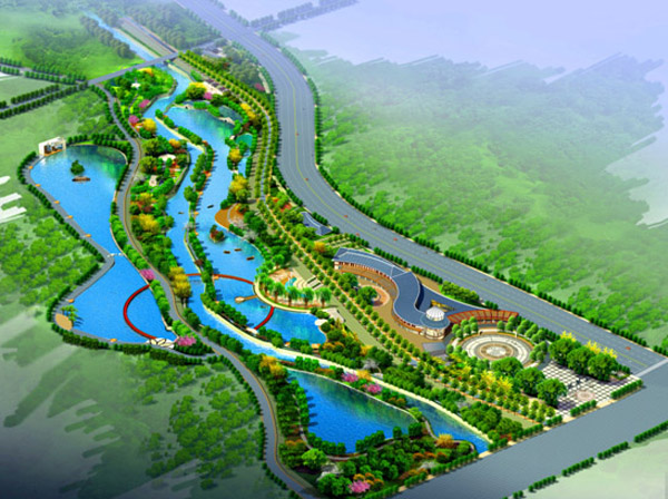 潏河湿地公园或5月开园迎客