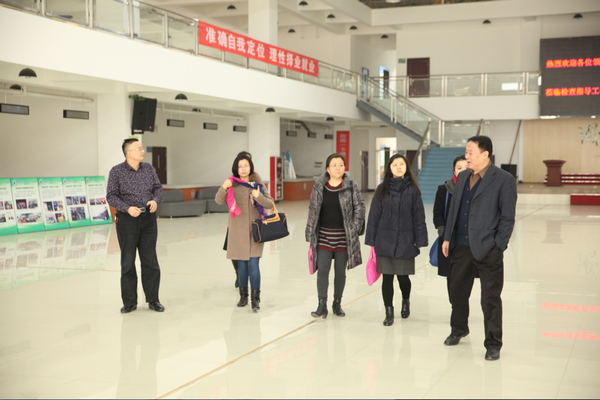 新华社来我校采访陕西民办高校党建工作