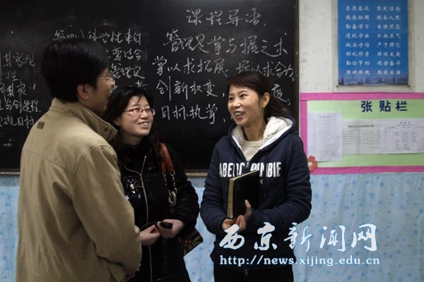 新学期第一天,学校教学井然有序