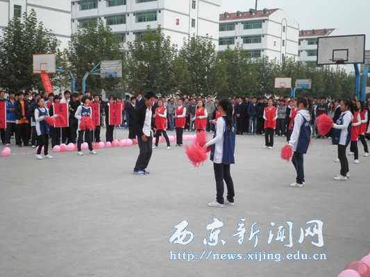 【机电工程系】篮球赛开幕式举行