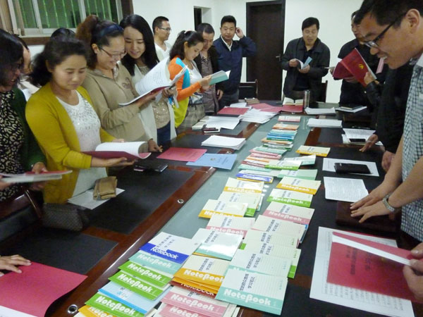 【工程技术系】群众路线笔记展览会举行