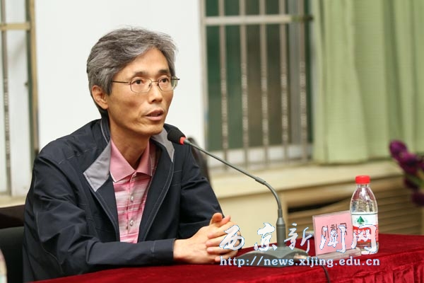 韩国青年代表团访问我校