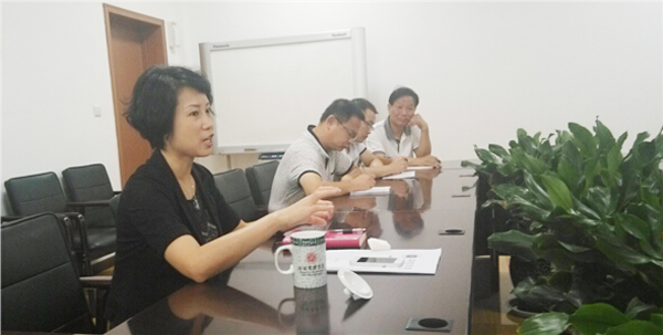 任芳安排部署网数部新学期主要工作