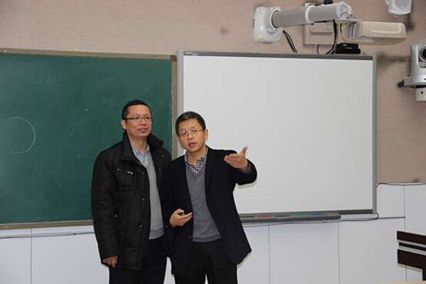 我校访问陕师大教师教学发展中心