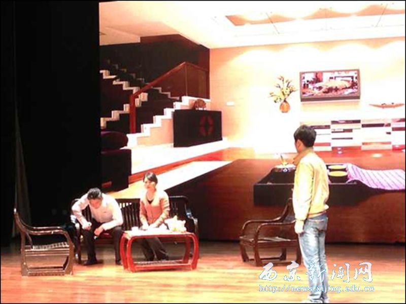 我校学生作品参加省话剧公演