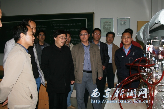 省教育厅领导及专家莅临我校检查指导成人高等教育工作