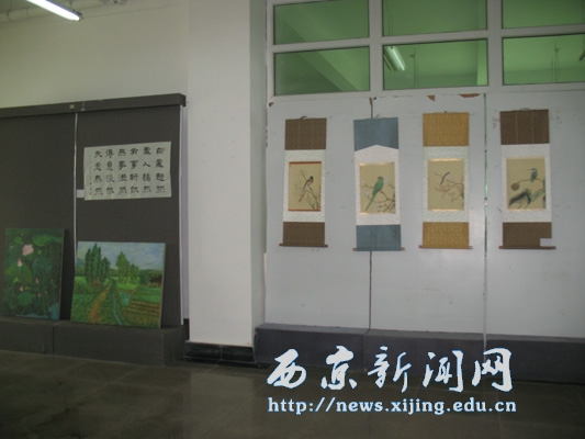 【艺术学院】美术作品展在艺舫开幕